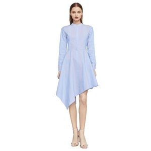 Bcbg maxazria rayanne asymmetrical shirt dress